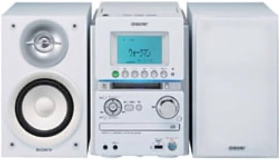 Amazon.co.jp: SONY MD搭載オールインワンコンポ CMT-M35WM W ホワイト