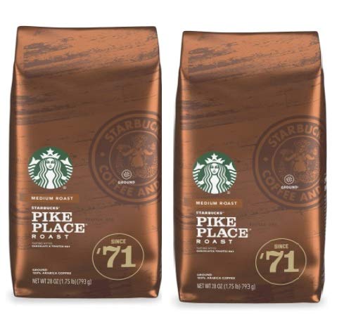 Amazon | パイクプレイスロースト 793g ミディアム レギュラー 粉 2袋