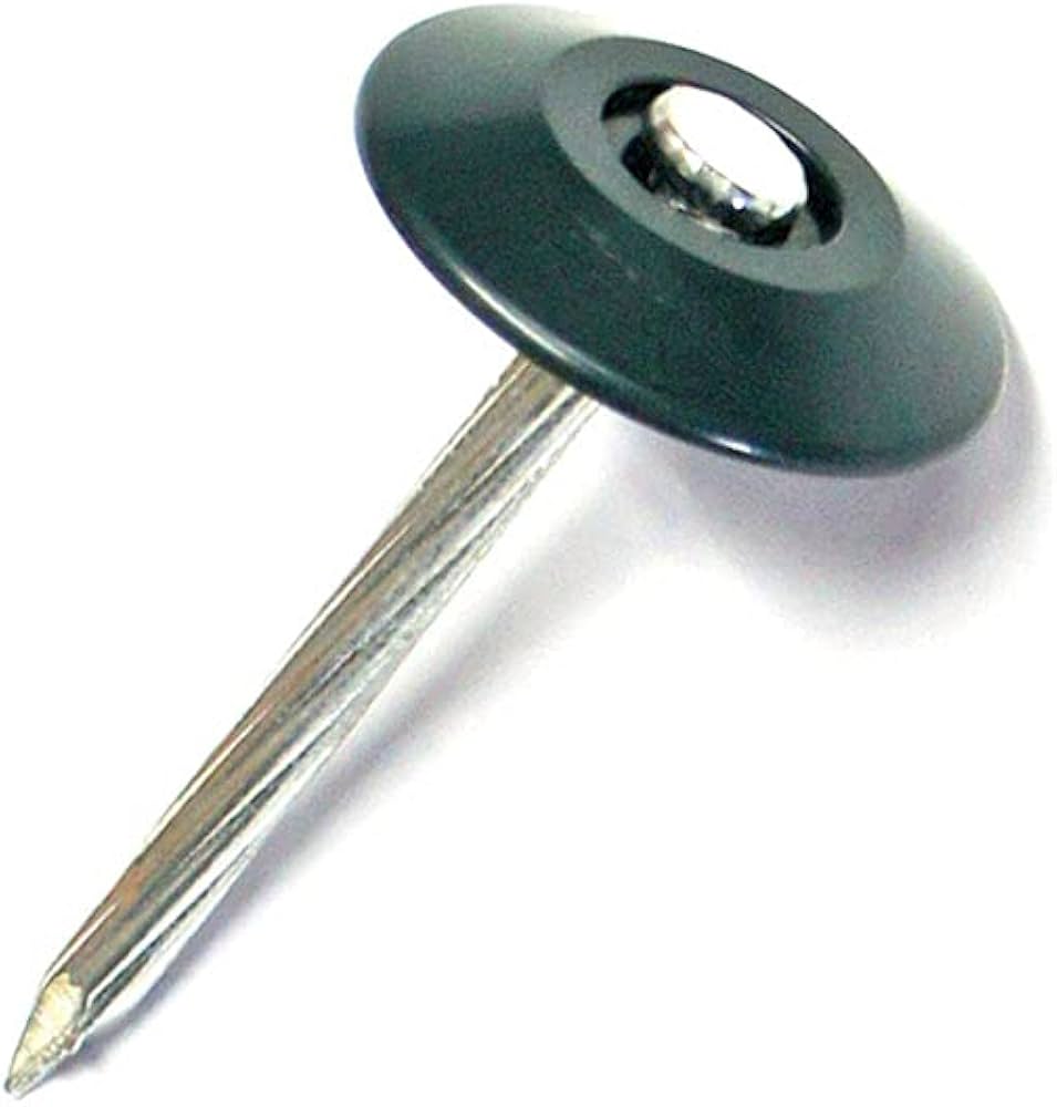 5寸釘 ワッシャー セット（防草シートをしっかり抑える） 5寸釘