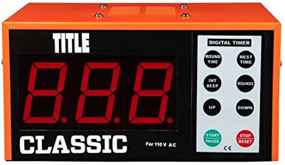 Amazon | TITLE クラシック ジムタイマー インターバル ラウンド
