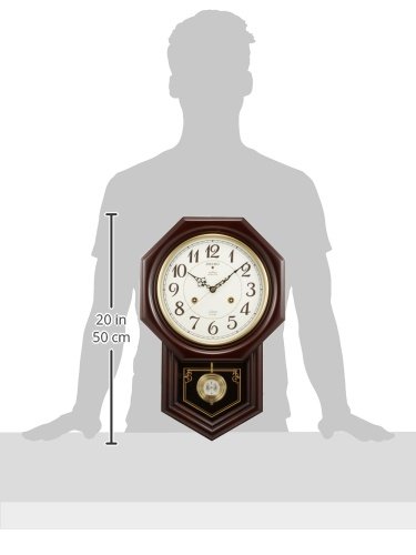 Amazon.co.jp: セイコークロック 掛け時計 電波 アナログ 報時選択式