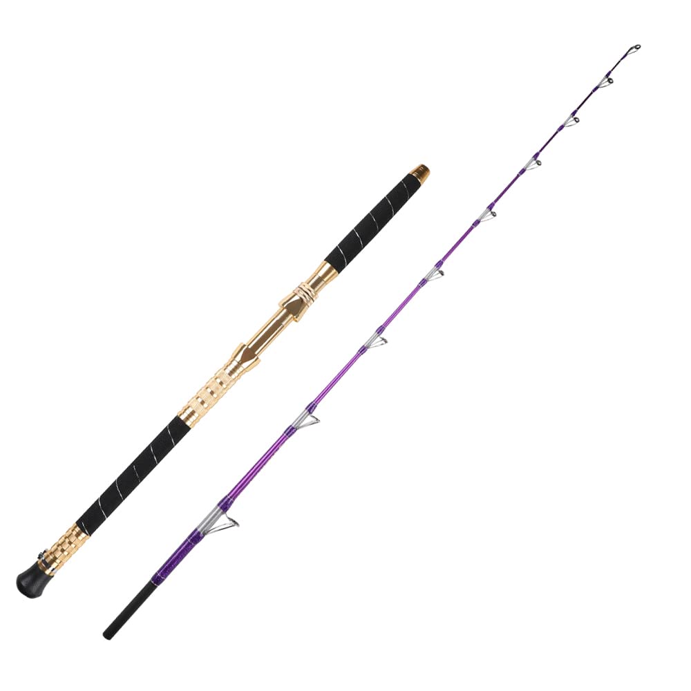Amazon | 深海用 船竿 大物ロッド グリップ脫着式 船釣り 海釣り 青物