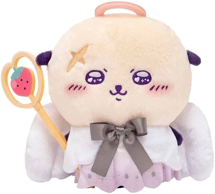 Amazon.co.jp: ちいかわ てんし あくま ぬいぐるみS えらい天使な