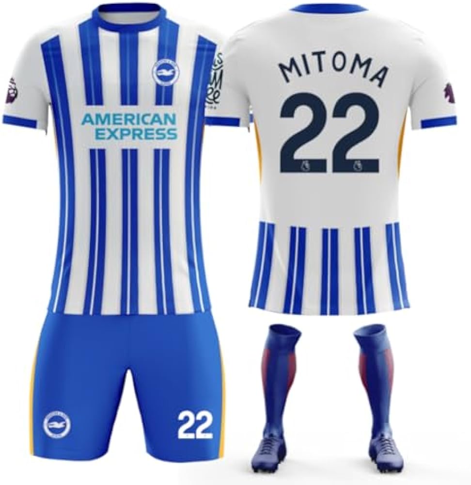 ブライトン初年度 22-23 ホーム ユニフォーム #22 三笘薫プレミア