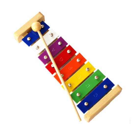 Amazon | 鉄琴 子供 8音 小 おもちゃ 楽器 玩具 音楽 木琴 ミニ