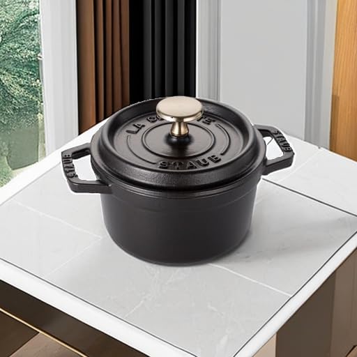Amazon.com: Staub La Cocotte Round 40509-476 Pico Cocotte Round