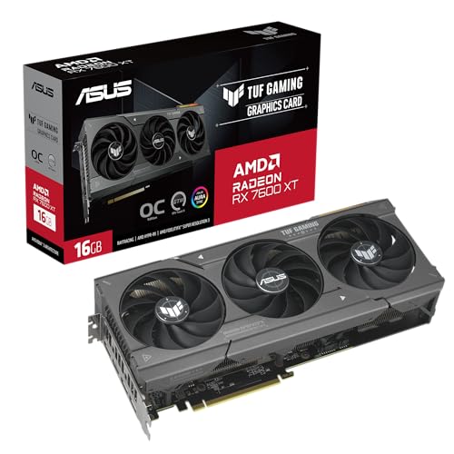 Amazon | ASUS TUF Gaming Radeon™ RX 7600 XT OC Edition 16GB GDDR6