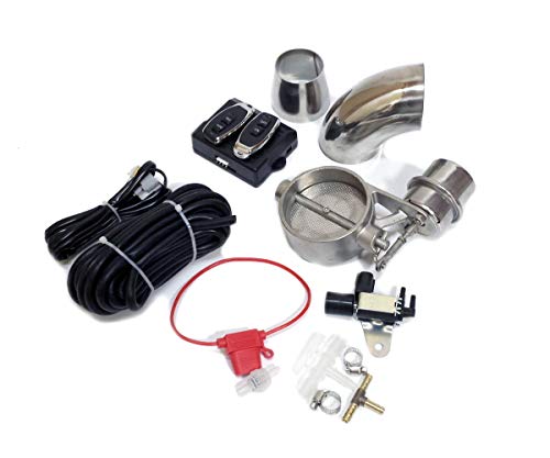 Amazon | 負圧マフラー可変バルブ バイパス ソレノイド リモコン APEX