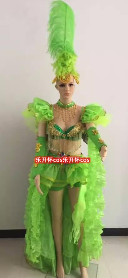 Amazon.co.jp: サンバ コスプレ 衣装 羽 コスプレ ダンスショー