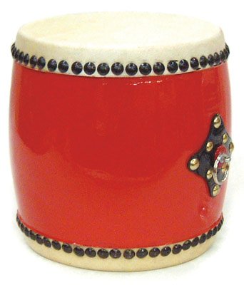 Amazon | エイサー用 大太鼓＜水牛皮＞ 直径18cmx高さ20cm | 太鼓