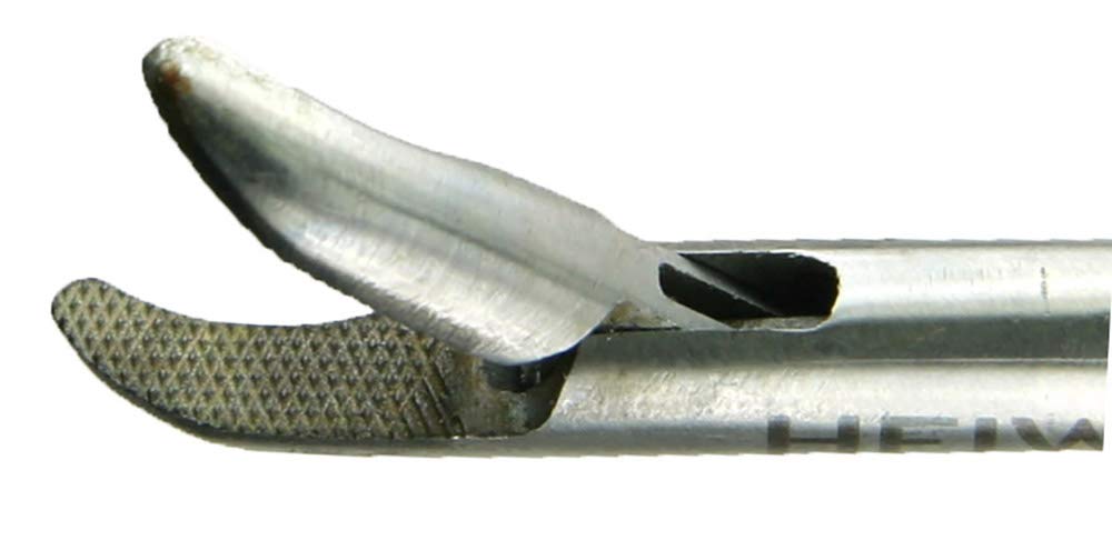 Amazon.co.jp: HEIWA 練習用持針器右曲 腹腔鏡 ラパロ トレーニング