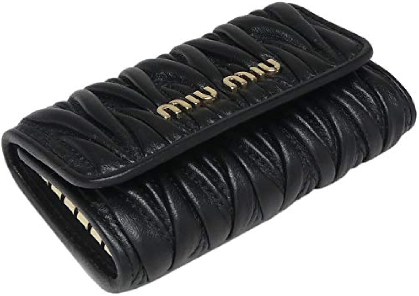 Amazon.co.jp: [ミュウミュウ] マテラッセ レザー キーケース 6連 MIU