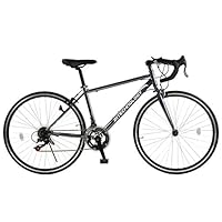 Amazon.co.jp: 21Technology Bicycle, Road Bike, 700c, Jet Black