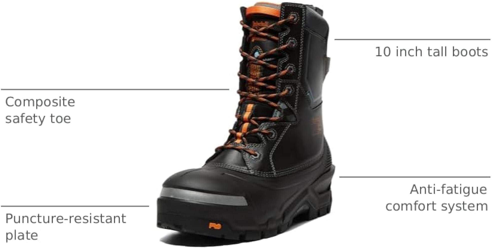 Amazon.com: Timberland PRO Men's Pac Max 10 Inch Composite Safety