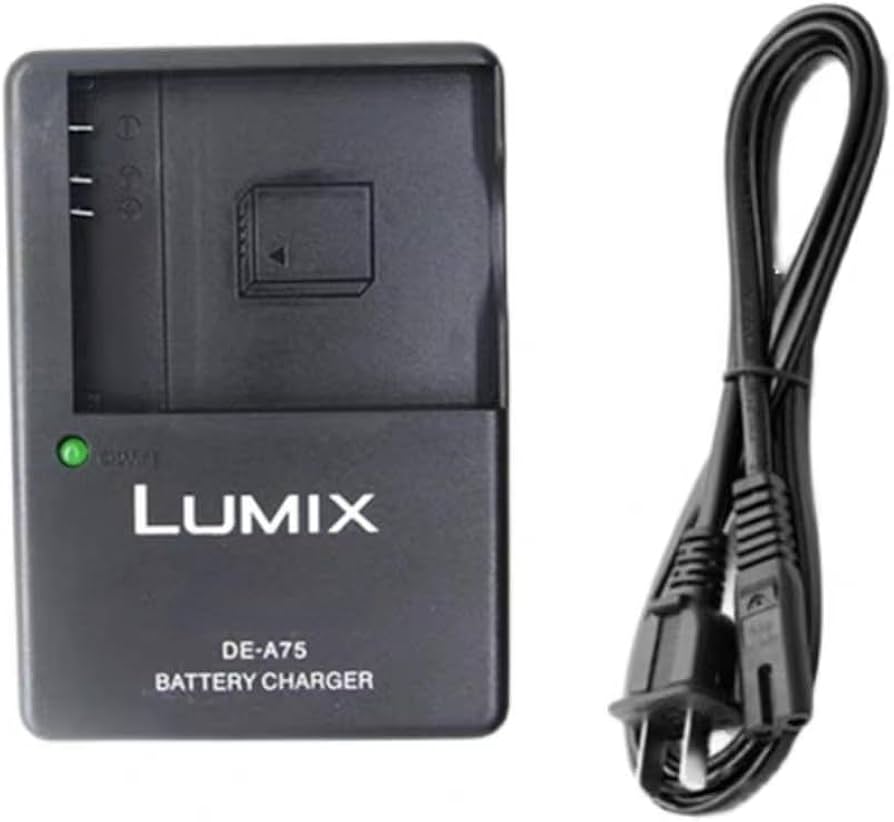 Amazon.com : DE-A75 Battery Charger for Panasonic Lumix DE-A75B DE