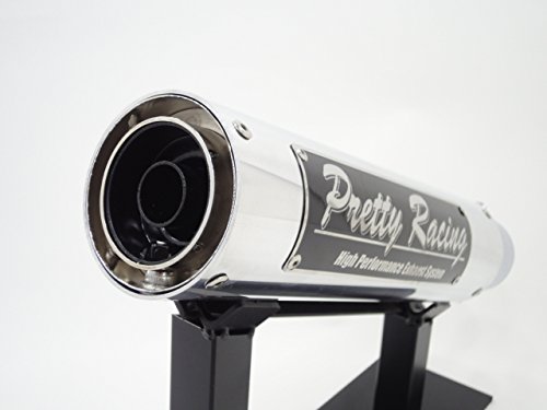 Amazon | PRETTY RACING製 50.8π PRETTY製 アルミサイレンサー2