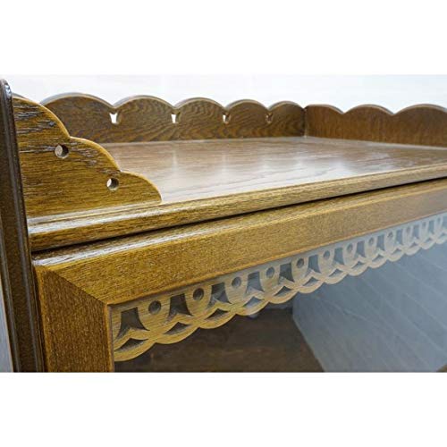 Amazon.co.jp: ウッドギャラリー樹 Alice ガラスキャビネット ガラス