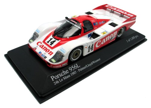Amazon | Minichamps 1/43 ポルシェ956 キャノン ルマン1985 PALMER