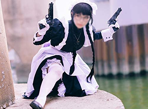 Amazon | 「桜时」コスプレ衣装 ロベルタ 風メイド服＋ウィッグ＋