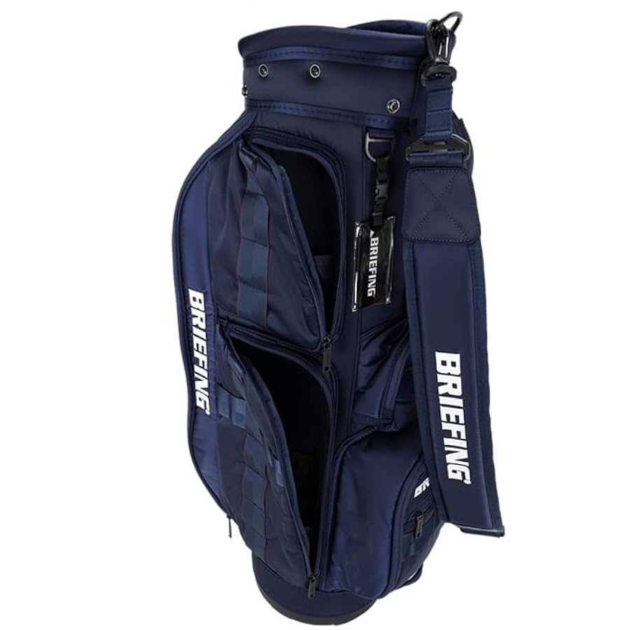 BRIEFING ブリーフィング キャディバッグ CR-6 ネイビー カバー 【公式