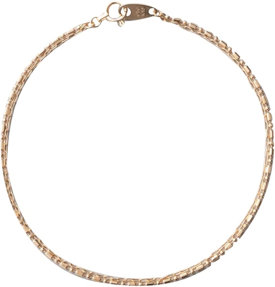 Amazon | (エテ) ete K10YG カットボールチェーン ブレスレット 750453