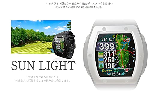 Amazon | Shot Navi Crest(ショットナビ) ブラック×シルバー GPSゴルフ