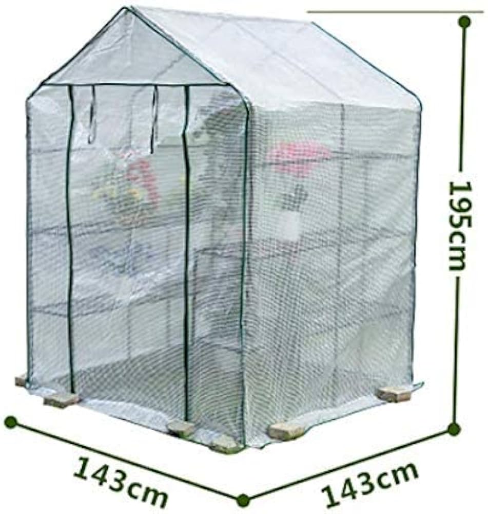 Amazon.co.jp: visame 温室 ビニール 簡易 ビニールハウス 家庭用 室内