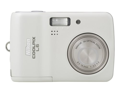 Amazon.co.jp: Nikon デジタルカメラ COOLPIX L6 ホワイト COOLPIXL6W