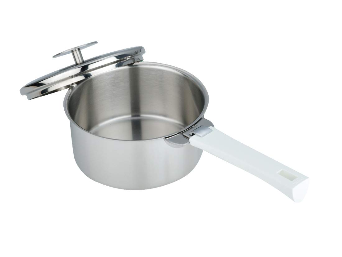 Amazon｜CRISTEL クリステル ステンレス 鍋 グラフィット深鍋 14cm