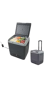 Amazon.co.jp: THANKO キャスター付き車載用冷凍冷蔵庫18L