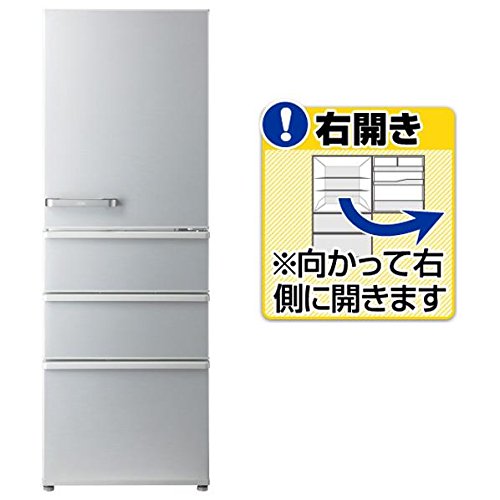 Amazon.co.jp: AQR-36G-S(ミスティシルバ-) 4ドア冷蔵庫 右開き 355L