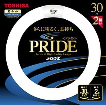 Amazon | 東芝 メロウZプライド（環形）蛍光ランプ 30W形 2本パック
