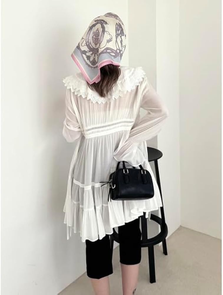 Amazon.co.jp: [スナイデル] コットンライクラッフルカラーチュニック