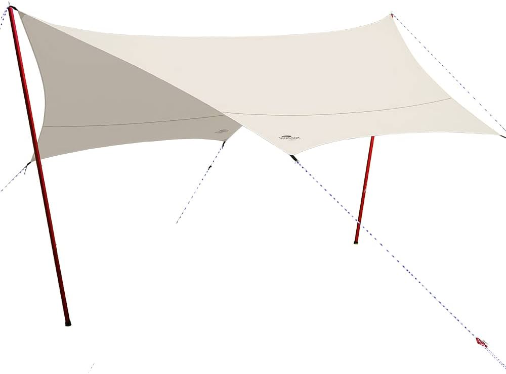 Amazon.co.jp: Soomloomヘキサタープ4.2mx4.1m 焚き火可 ポリ