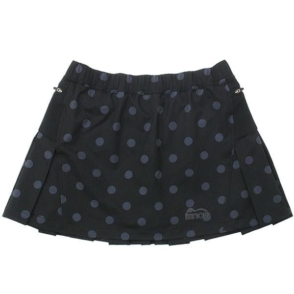 Amazon.co.jp: ranor ラナー DOTS PLEATS SKIRT(WHITH INN) BLACK