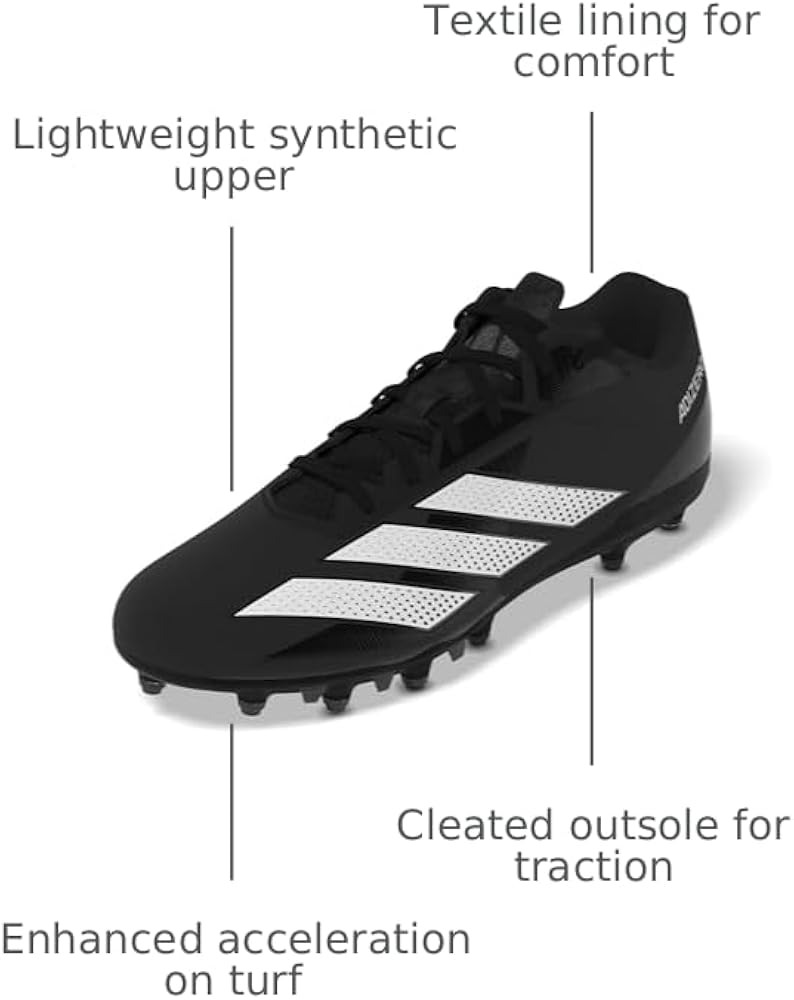 Amazon.com | Adidas Men's Adizero Spark, Black/White/Black, 9.5