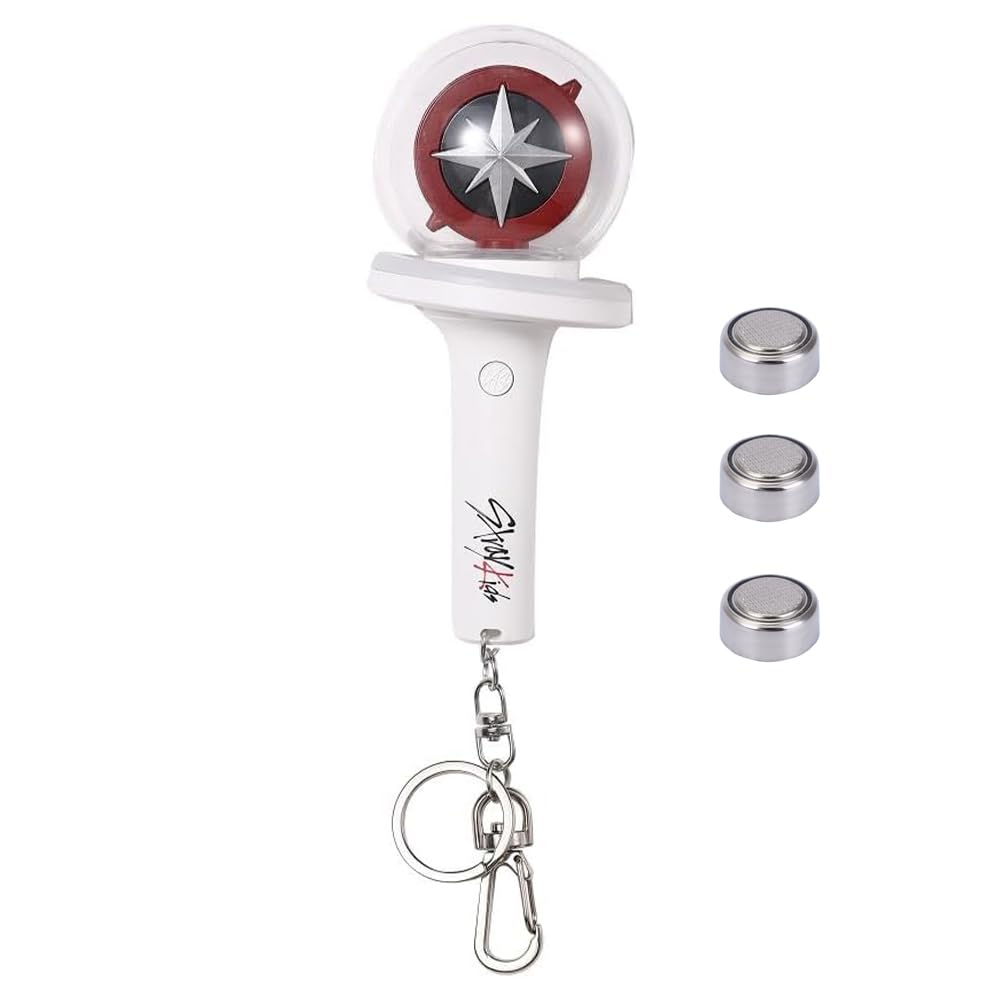 Pitsilat Kpop Stray Kids Light Stick Ver 2 Keychain Concert Fan