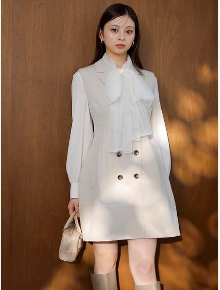 Amazon.co.jp: [スナイデル] コンストラクトミニワンピース SWFO251128