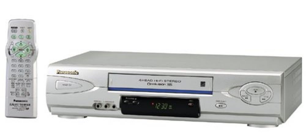 Amazon.com: Panasonic PV-V4624S 4-Head Hi-Fi VCR, Silver : Electronics