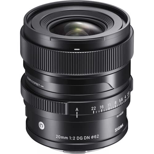 Amazon.com : Sigma 20mm F2.0 DG DN C for L Mount : Electronics