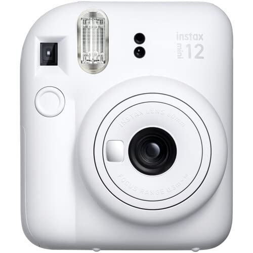 Amazon.com : Fujifilm Instax Mini 12 Instant Camera Clay White