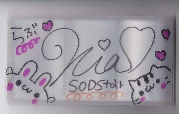 Amazon.co.jp: 青山希愛 直筆サイン入り チェキホルダー チェキ