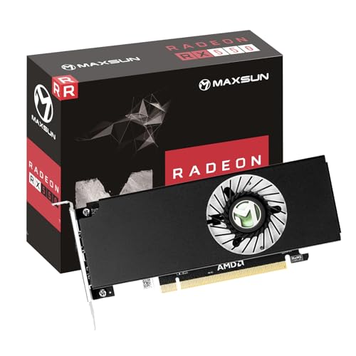 Amazon | maxsun AMD Radeon RX 550 4GB ロープロファイル