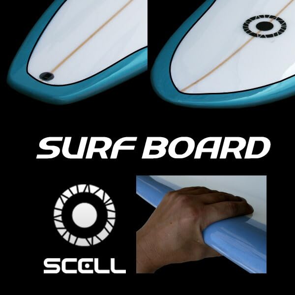 Amazon | SCELL セル ファンボード 6'8 レールにピンライン有り