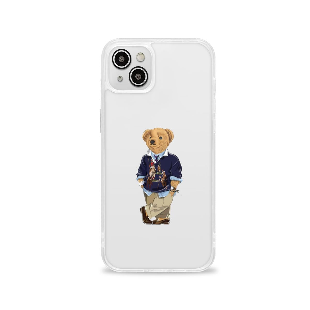 Amazon.co.jp: くま ポロベアー bear polo bear iPhone 15Plus ケース