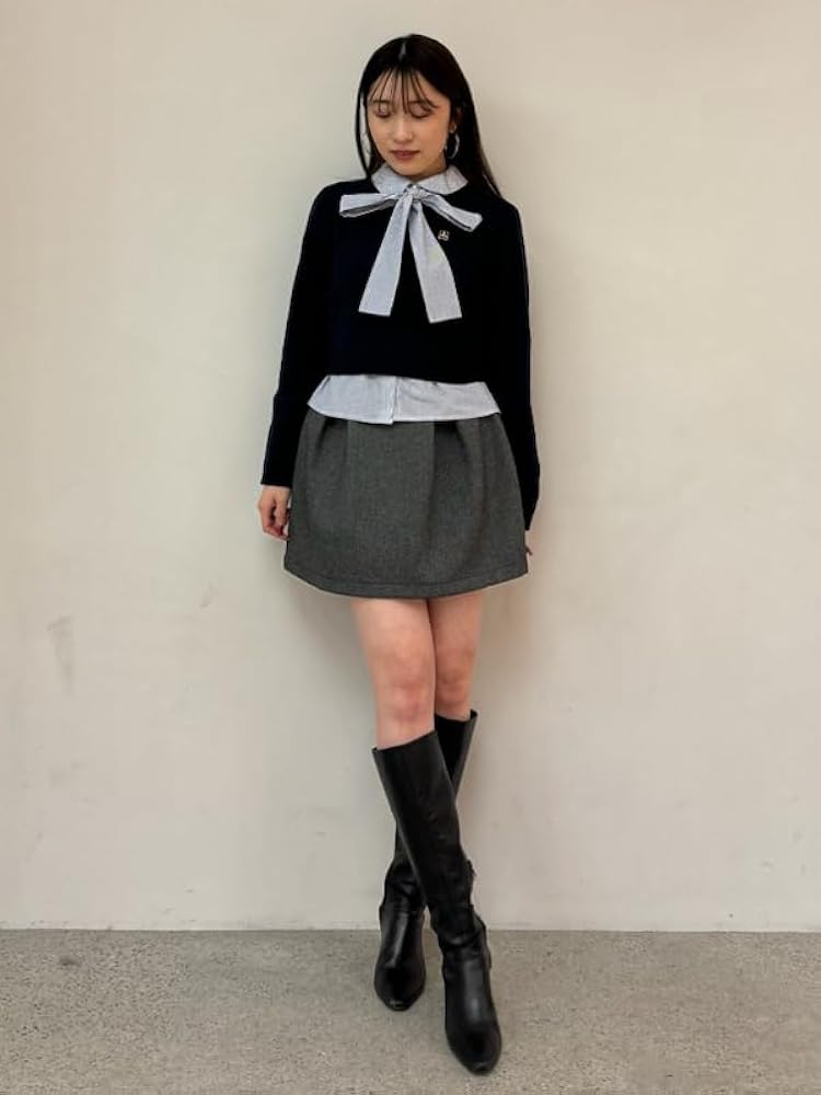 Amazon.co.jp: [スナイデル] ベルテッドストラクチャーミニスカート