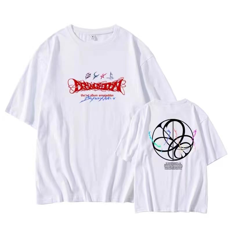 Amazon.co.jp: AESPA Tシャツ エスパ Tシャツ Armageddon 応援服