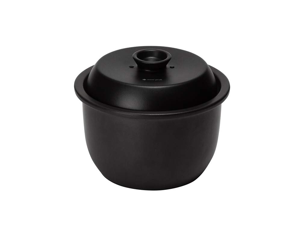 Amazon | スノーピーク(snow peak) 土鍋膳 ブラック CS-580 | Snow