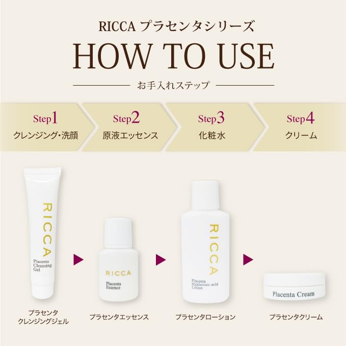 Amazon | RICCA プラセンタローション (130ml) 化粧水 生プラセンタ