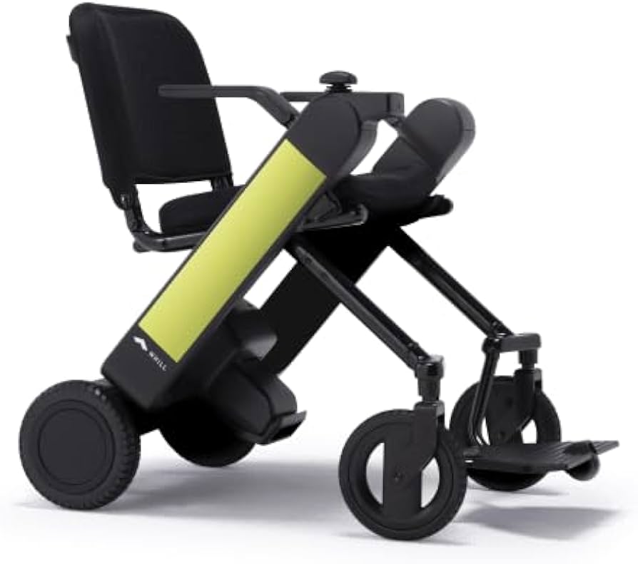 Amazon | WHILL Model F 折りたたみ式電動車椅子 軽量 耐荷重115kg